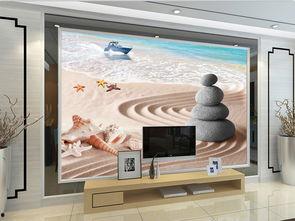 黑色石头电视背景墙,现代家居的时尚之选